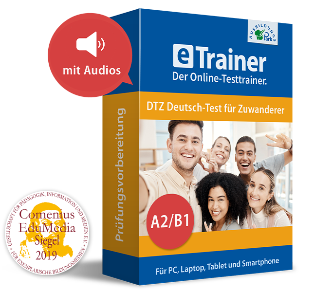 eTrainer DTZ Deutsch-Test für Zuwanderer A2/B1